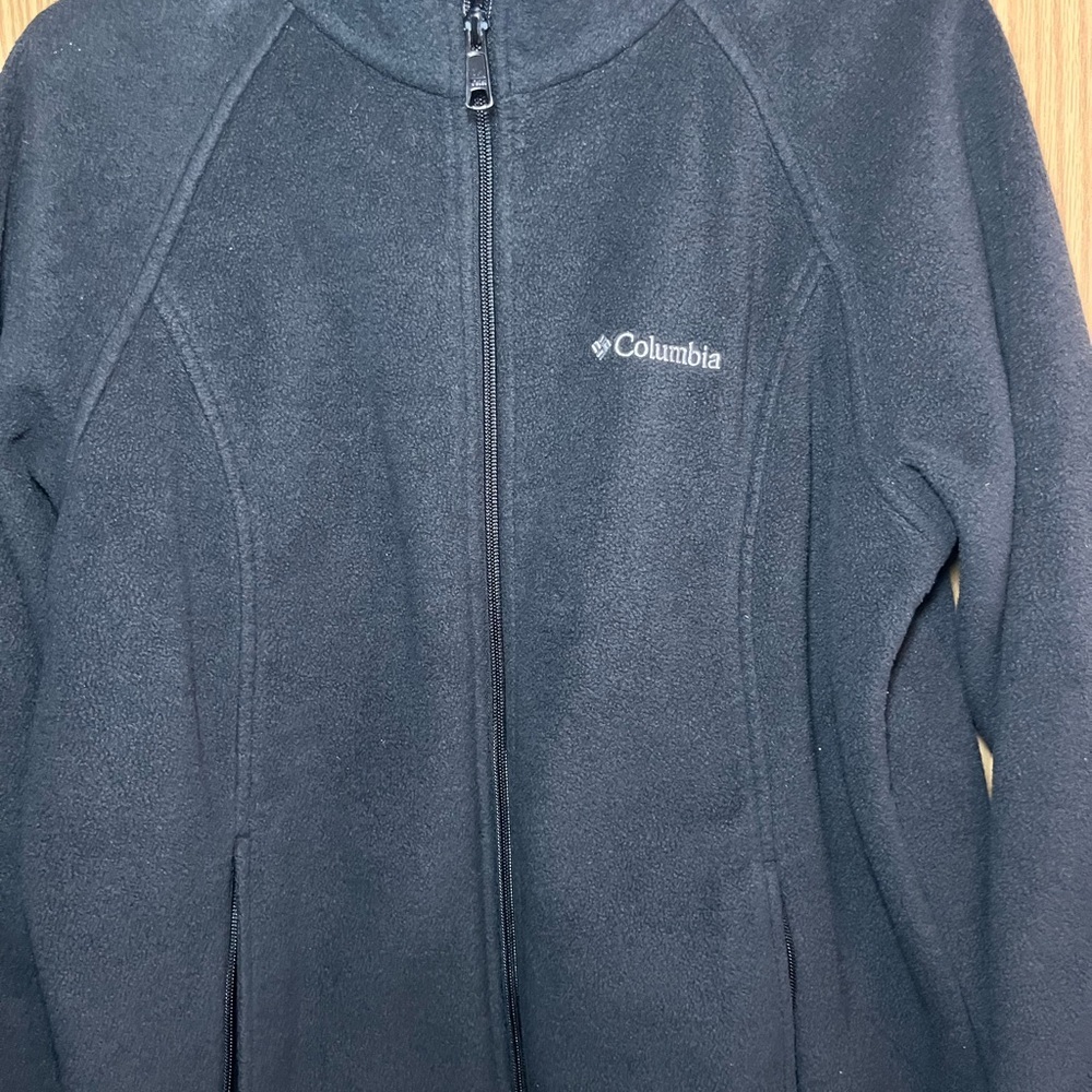 Columbia Charcoal Full-Zip Fleece Jacket - Picture 2 of 4